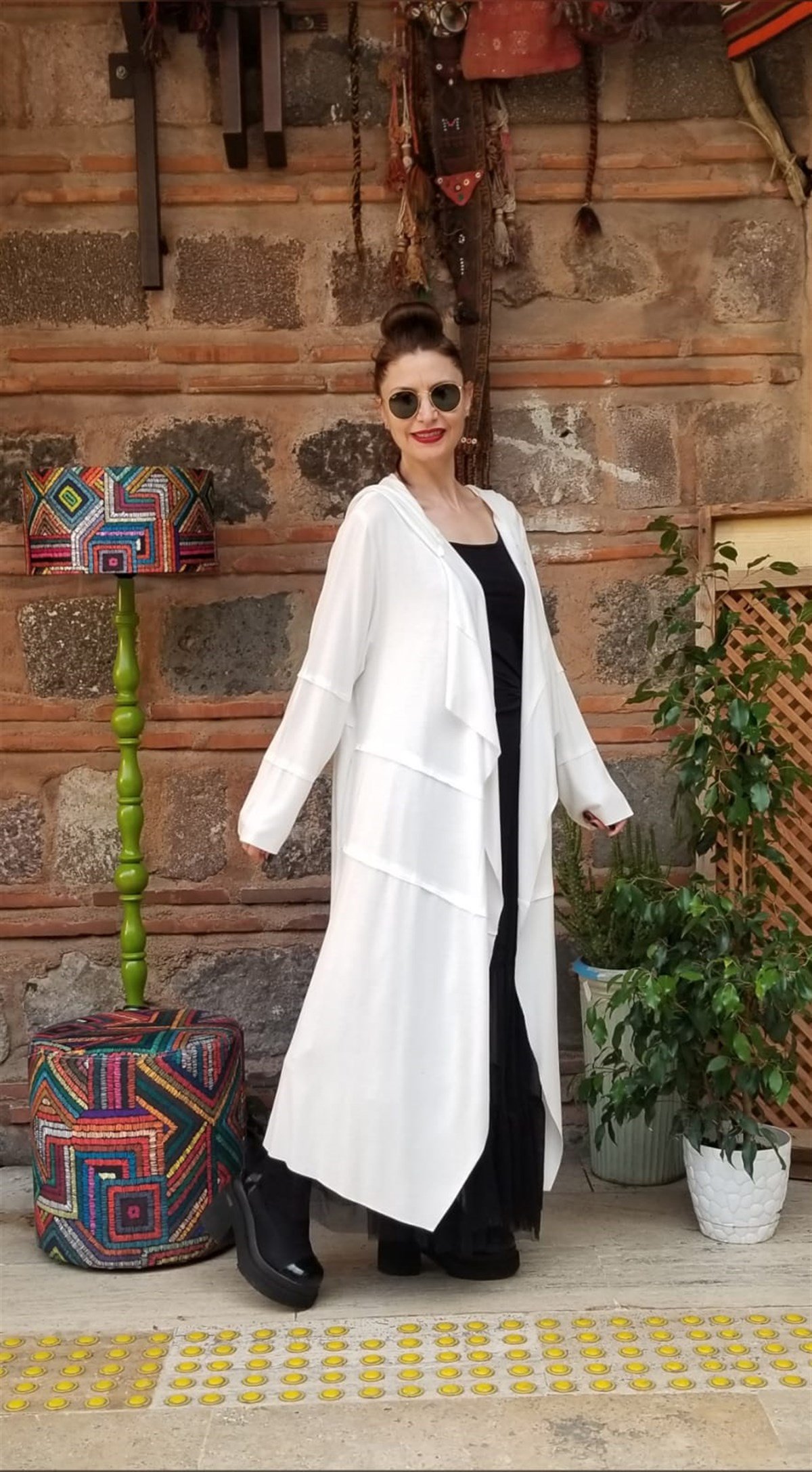 Beyaz Triko Kumaş KAP