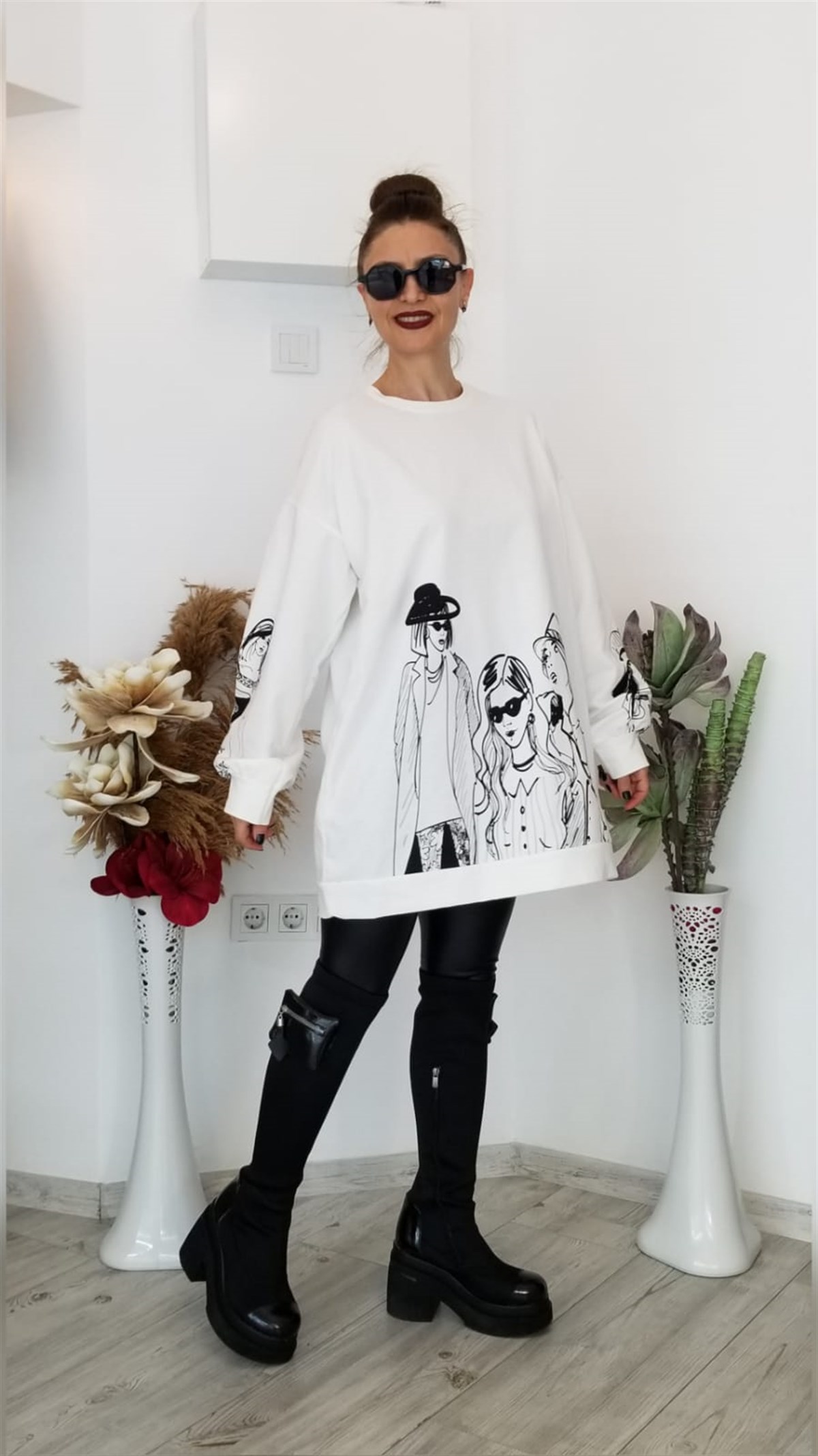 Ekru Bluz