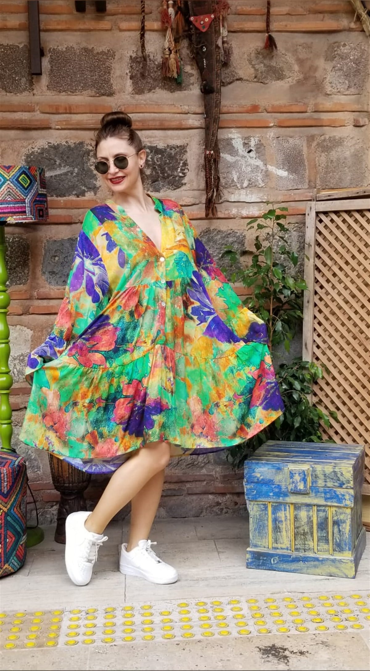 Menekşe Salaş Elbise