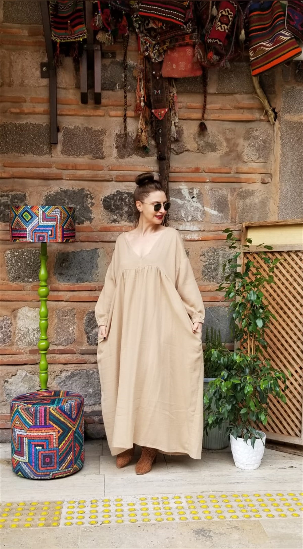 Salaş V Yaka  Elbise