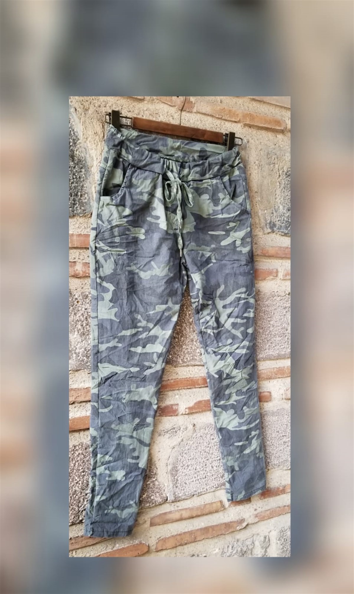 Haki Kamuflaj Pantolon