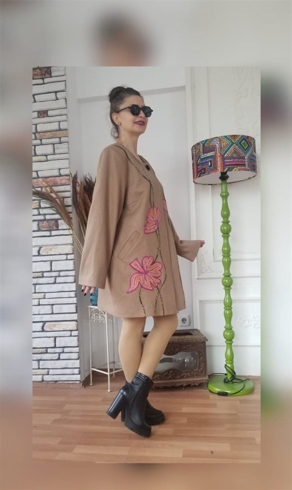 İtalyan Kaşe Kaban 