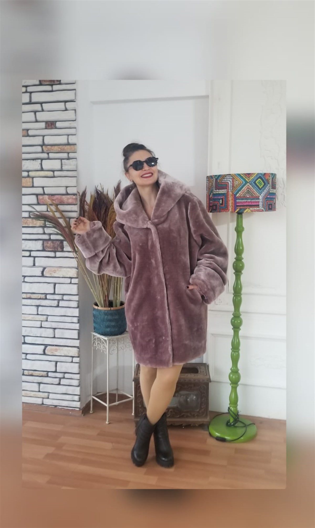 İtalyan Kadife İçi Astarlı Kaban 