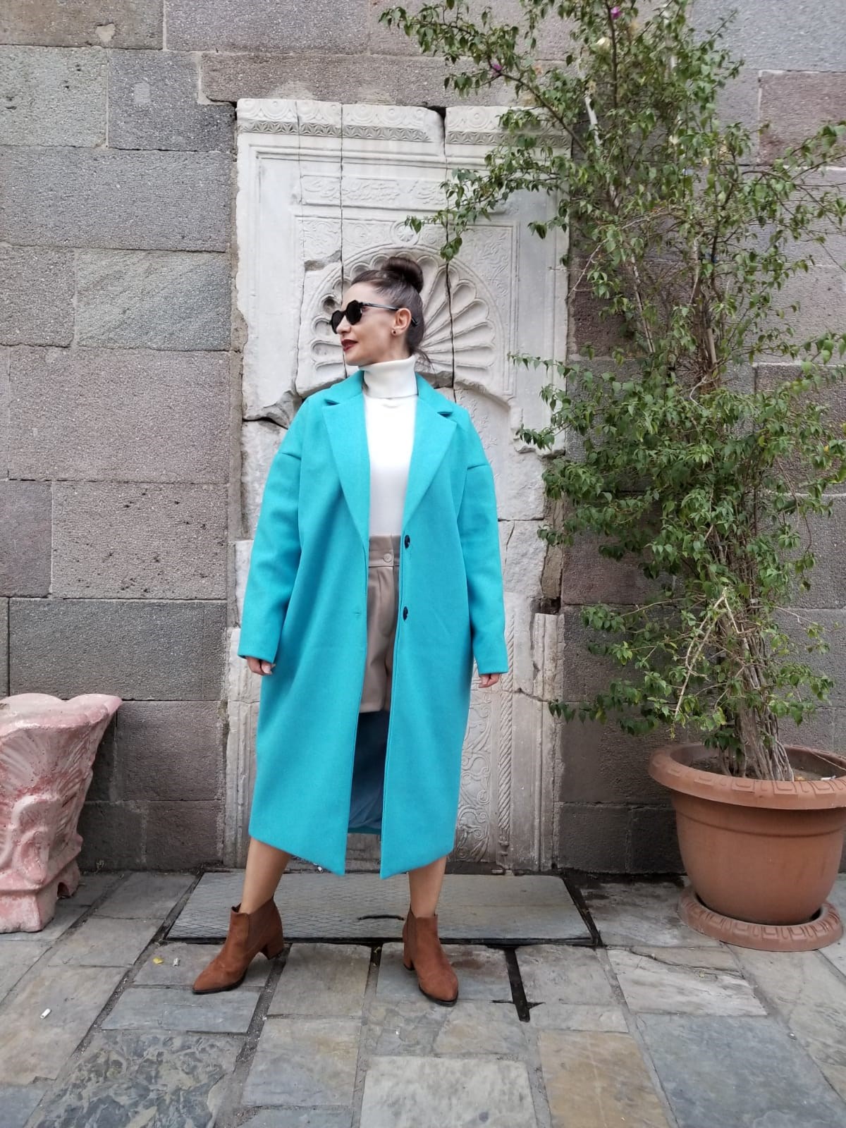 İtalyan Kaşe Kumaş Astarlı Kaban