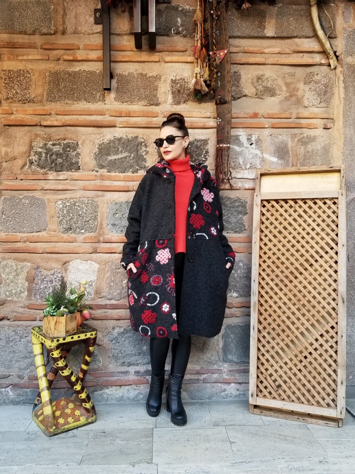 İtalyan Keçe Kumaş İçi Astarlı Kaban