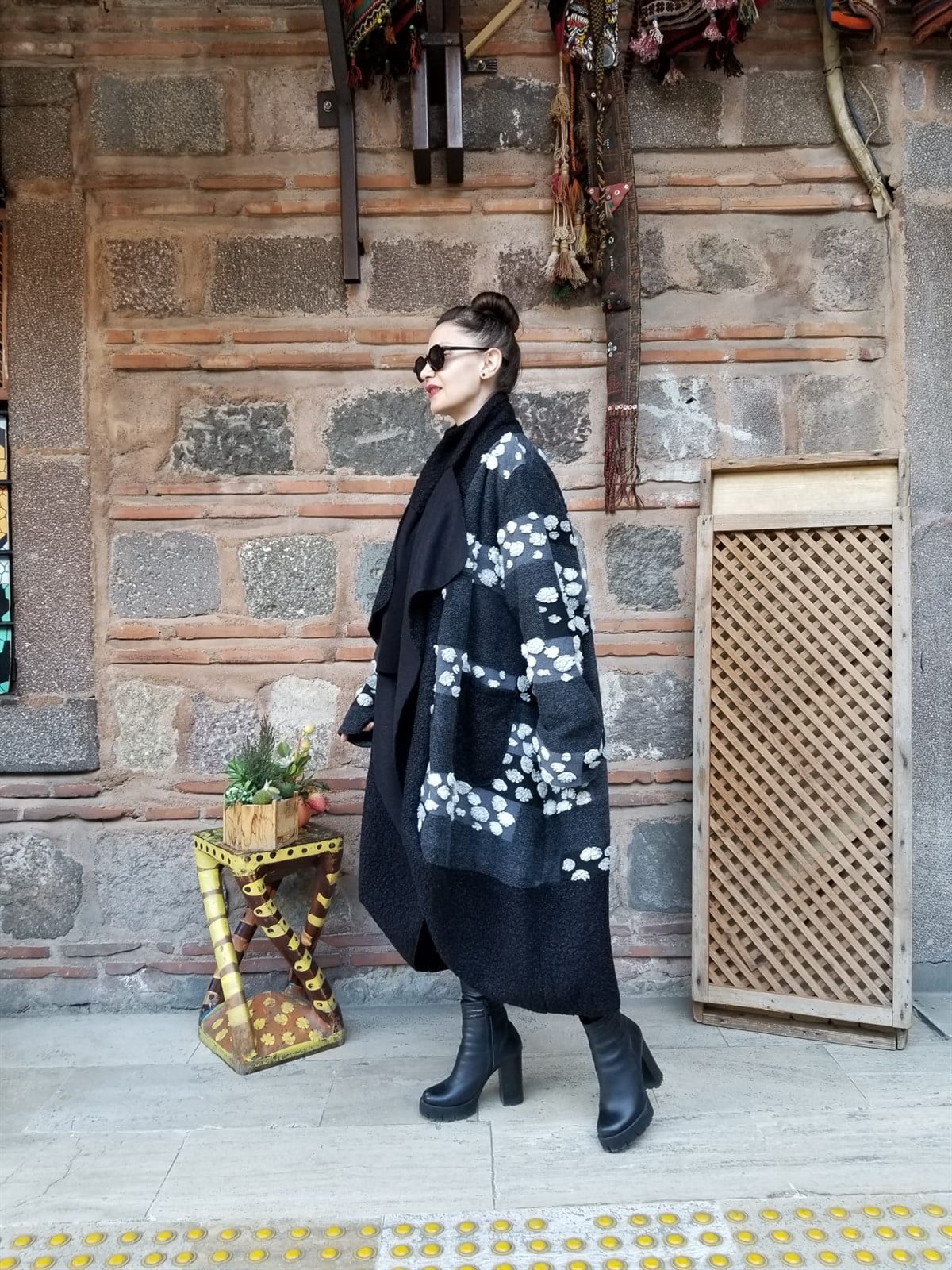 İtalyan Keçe Kumaş Kaban