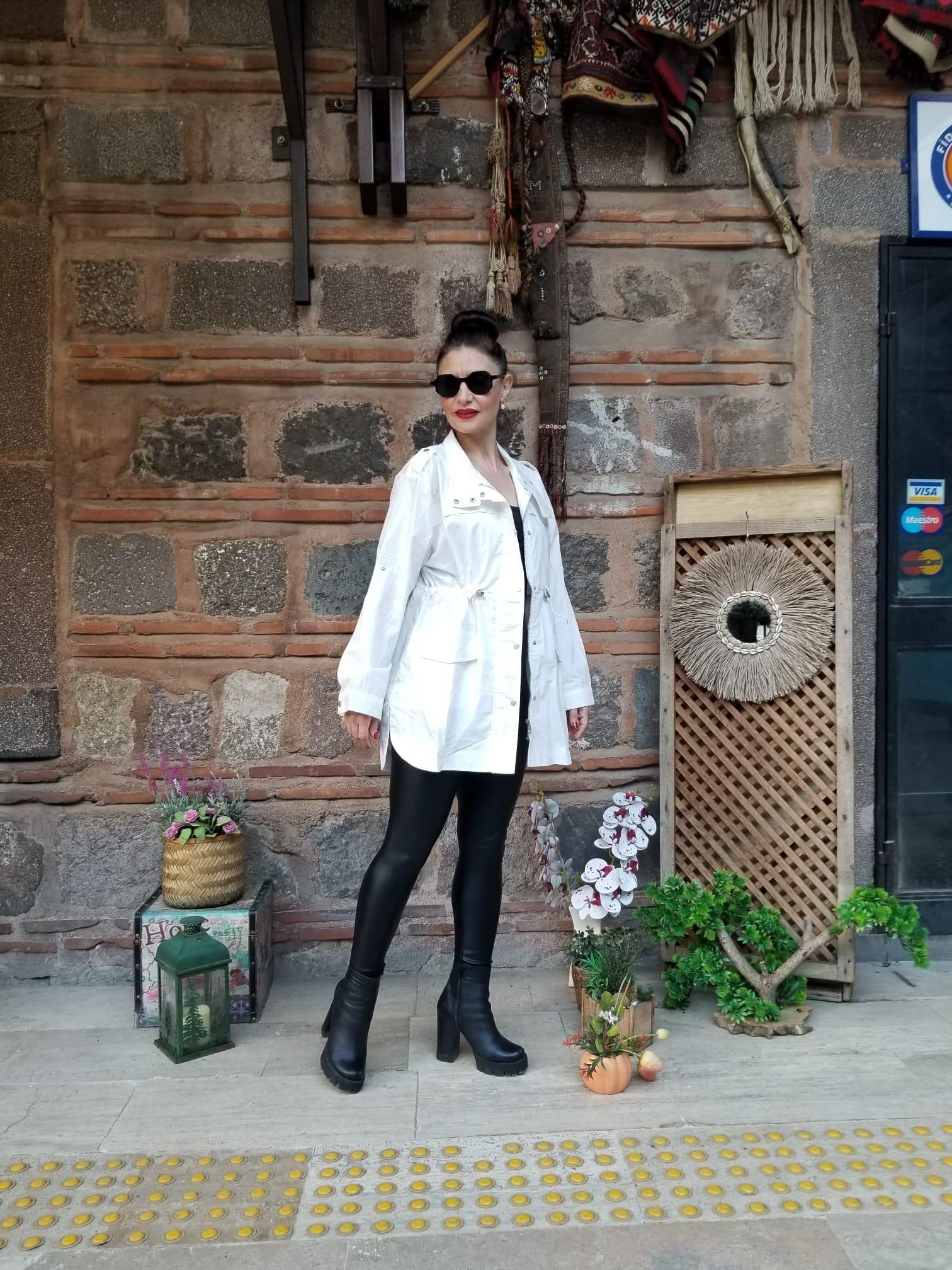 İtalyan Trençkot Standart Beden