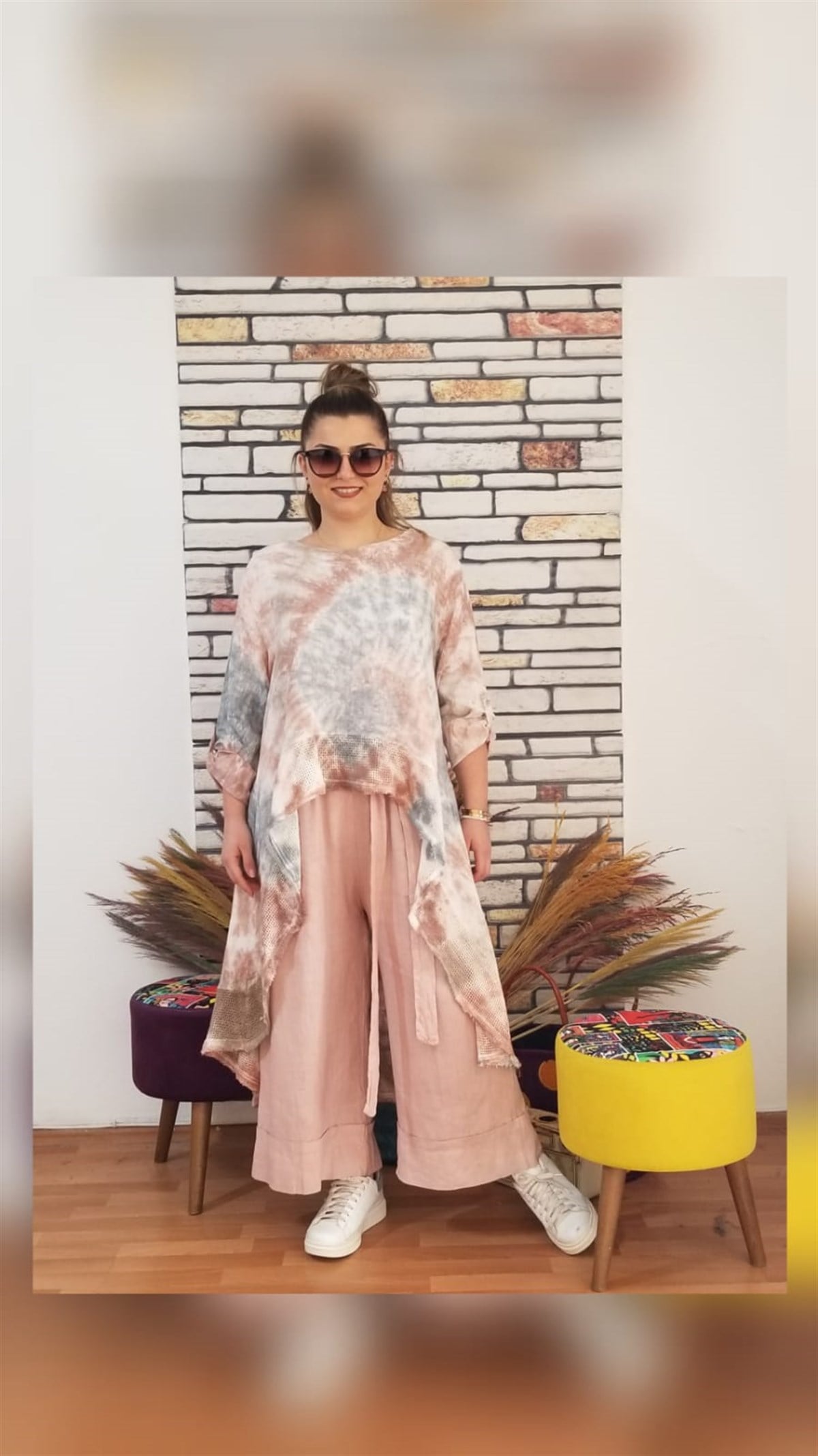 Pembe Batik Tunik