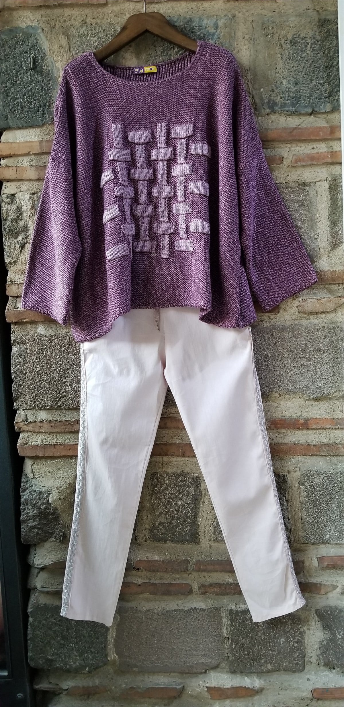 Sim Şeritli  Çağla Yeşili Pantolon 