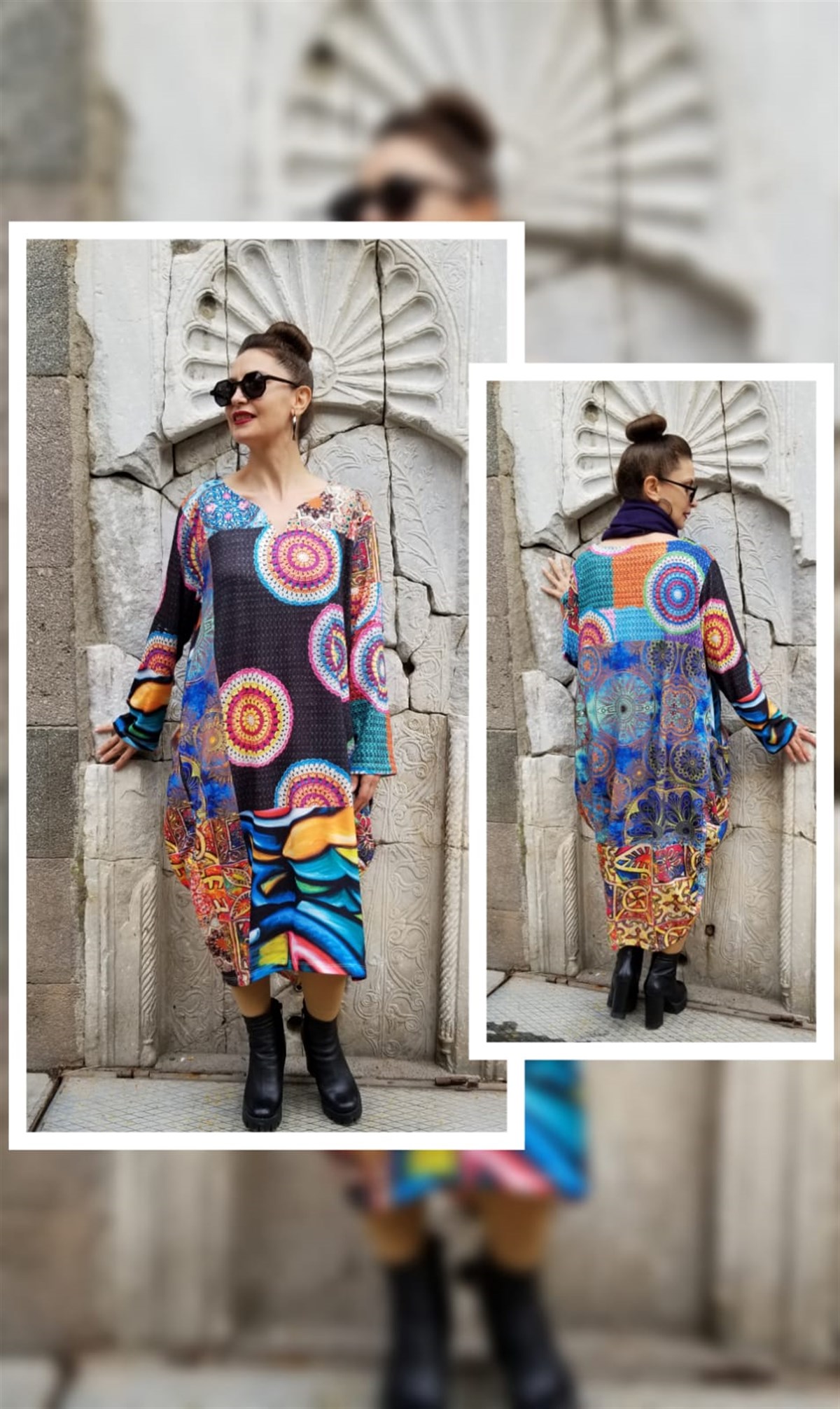 Tiriko  Örme Kumaş Elbise