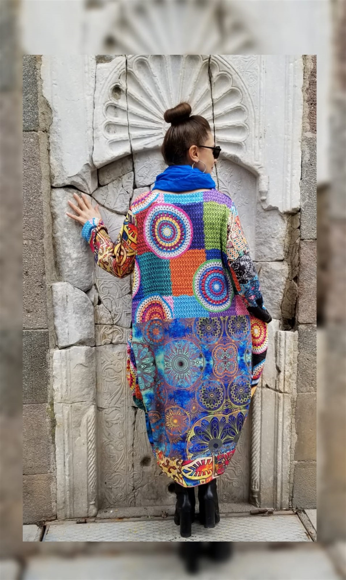 Triko Örme Kumaş Elbise 