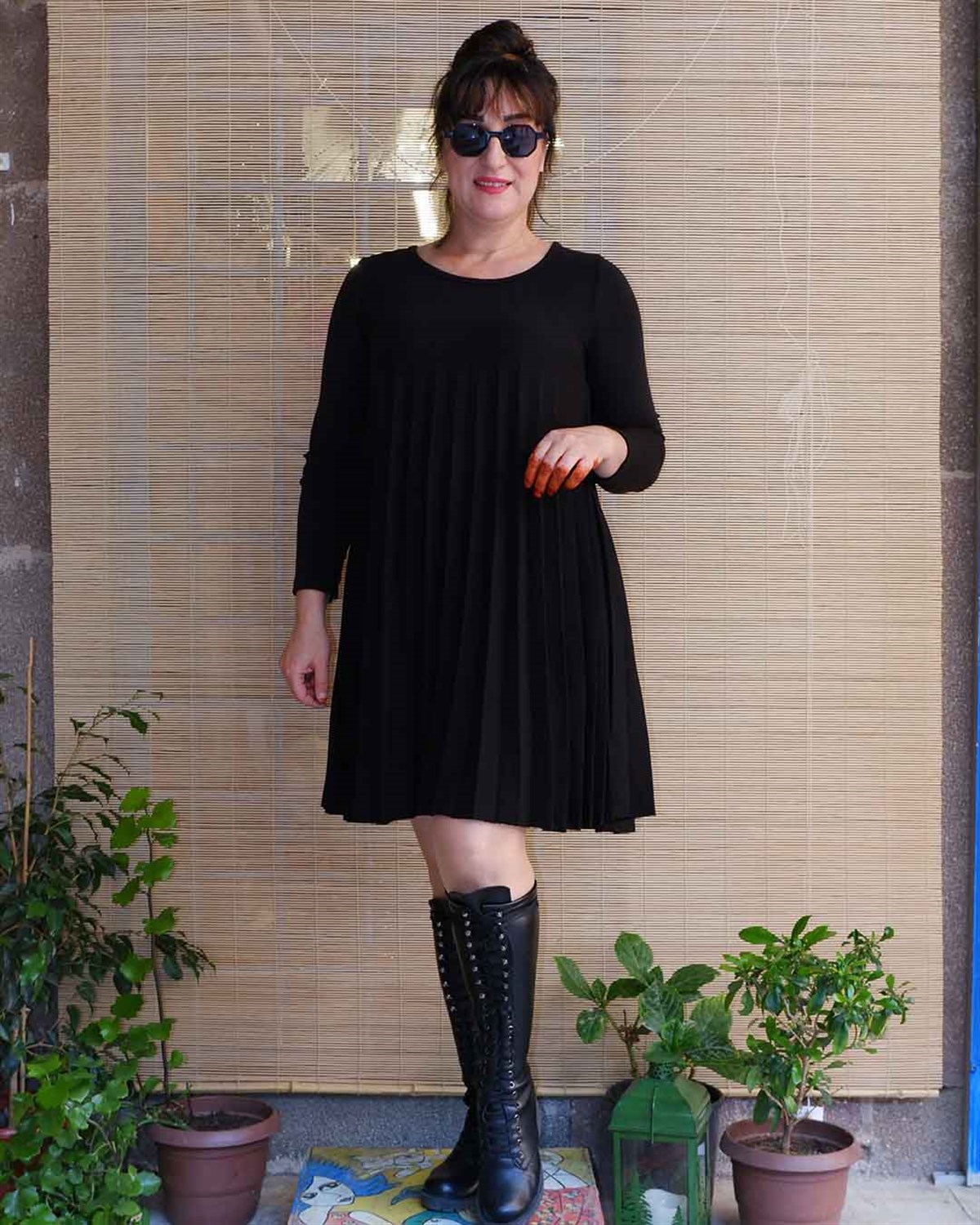 Yerli Üretim Triko Elbise 