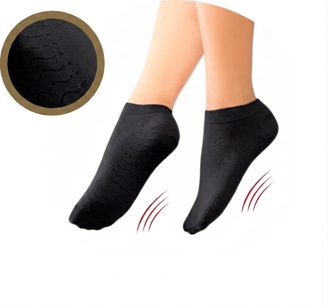 Erkek Active Masaj (Spor Çorabı) Çorap - Siyah