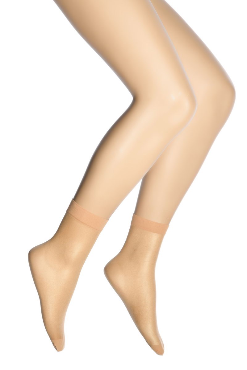 Kadın Fit 15 Soket Çorap - Ten