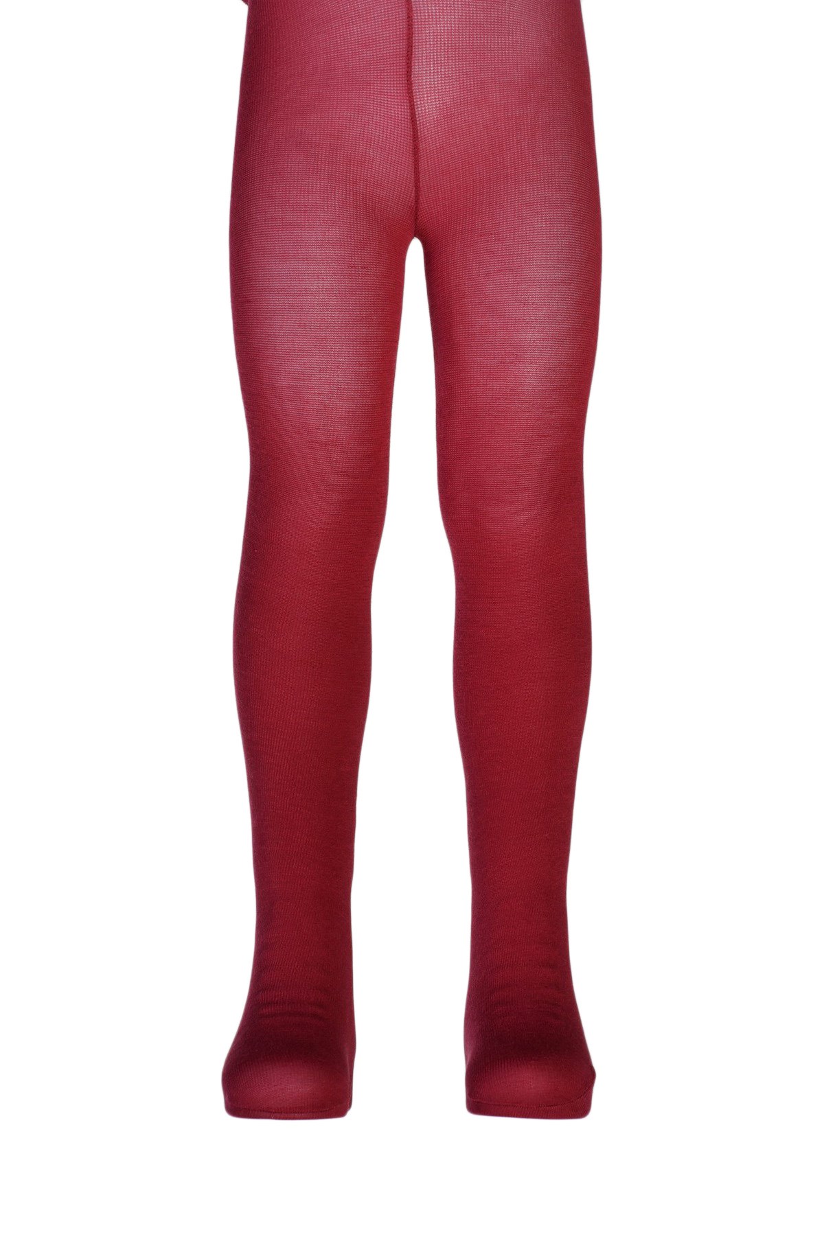 Kız Çocuk Cotton Külotlu Çorap - Bordo