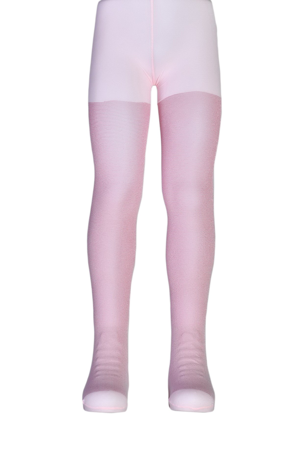 Kız Çocuk Işıl Pembe Simli Külotlu Çorap - Pembe