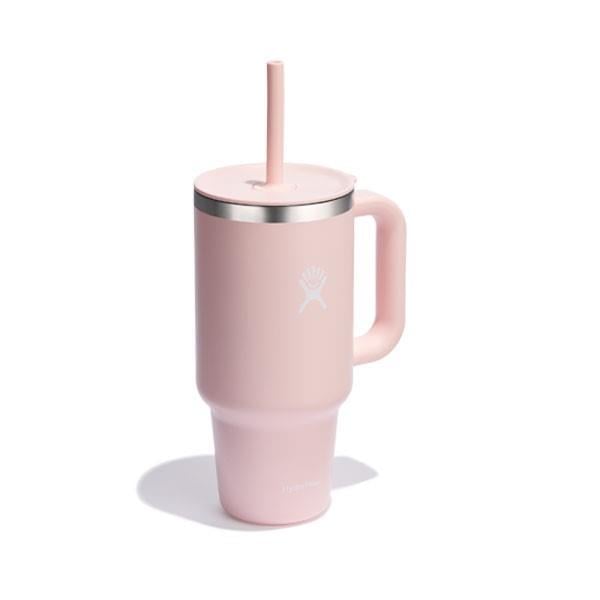 Hydro Flask Tumbler Pipetli Termos 946 ml Pudra Pembe