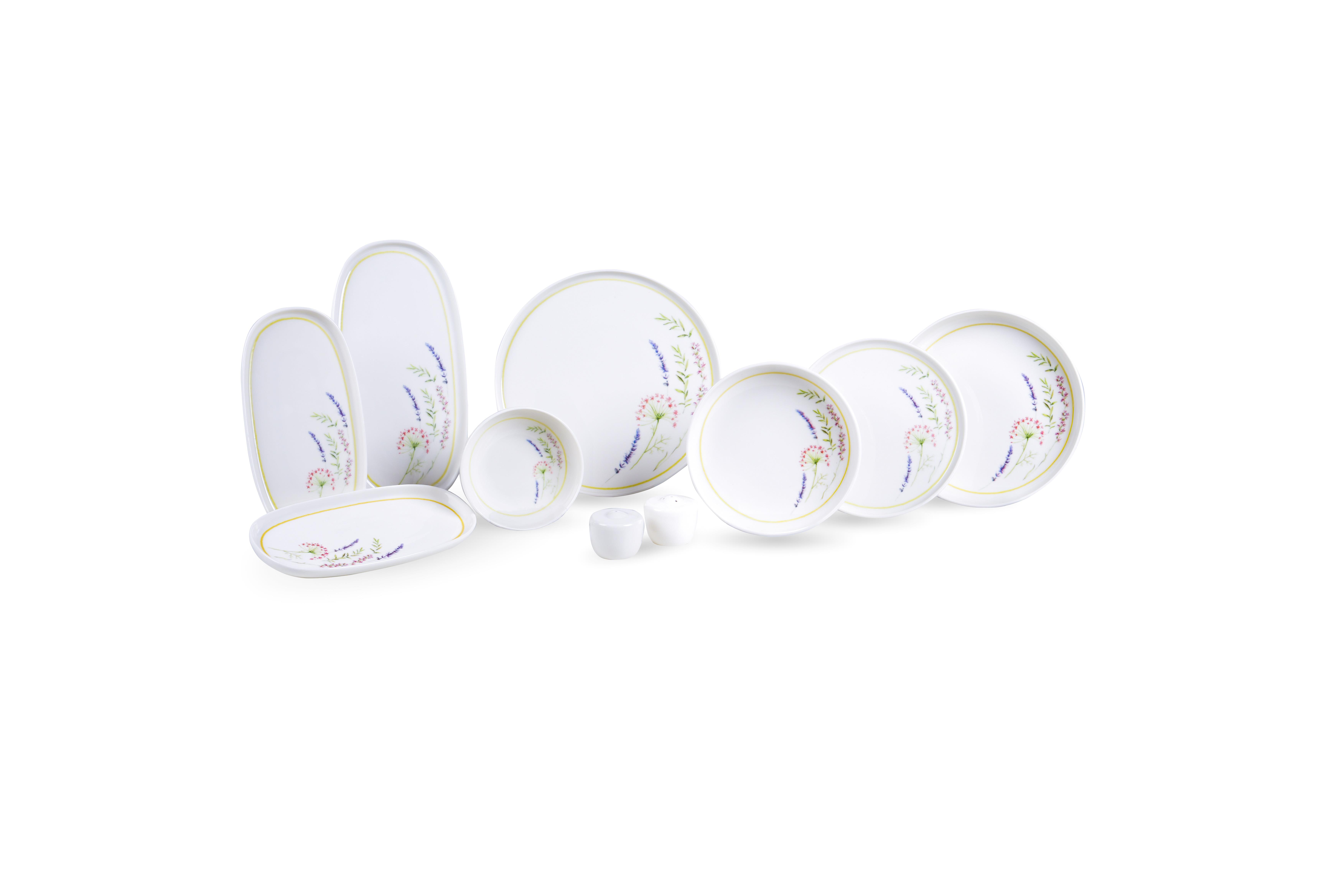 Leggno Botanical Fleur Yemek Takımı 55 Parça