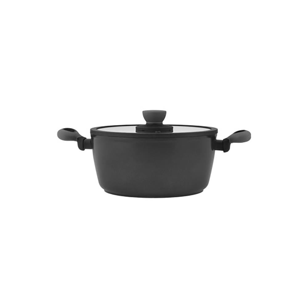 Leggno Colorgy Diamond Pro Derin Tencere 20 cm Gri Kulp