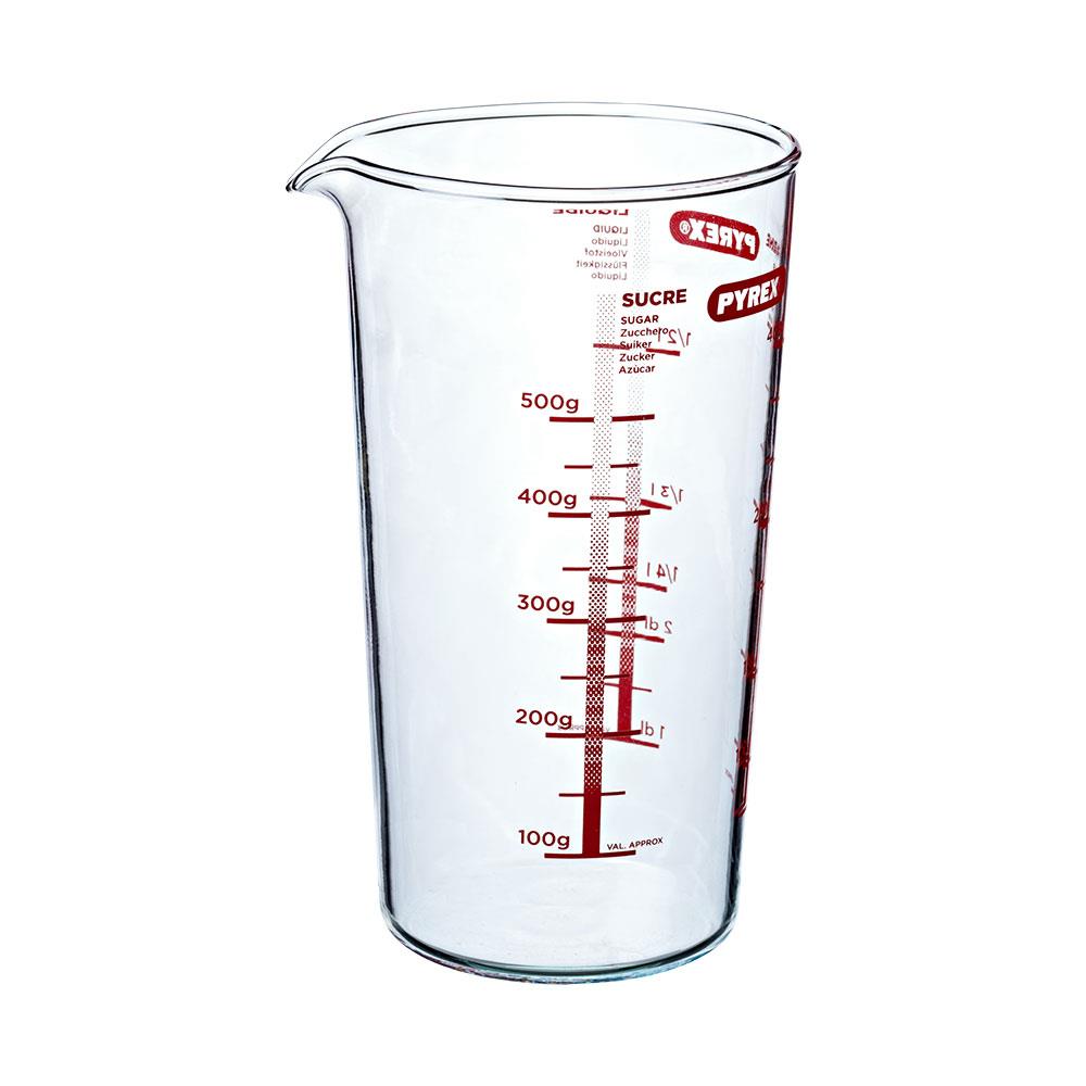 Pyrex Klasik Çok Fonksiyonlu Cam Ölçü Kabı 500 ml
