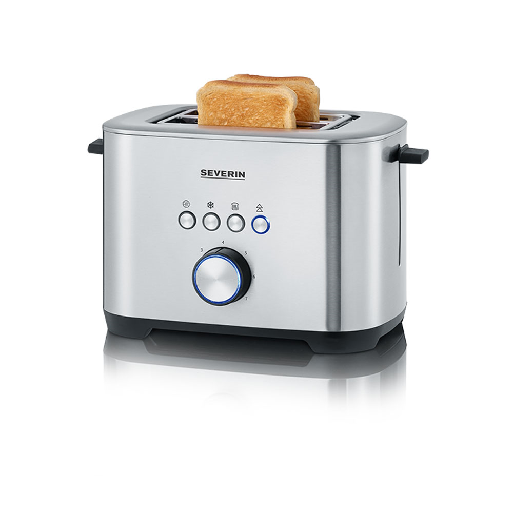Severin AT-2510 2'li 7 Sıcaklık Ayarı Ekmek Kızartma Makinesi Inox