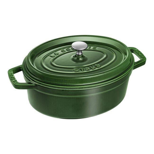 Staub La Cocotte Döküm Tencere Oval 3.2 Fesleğen Yeşili