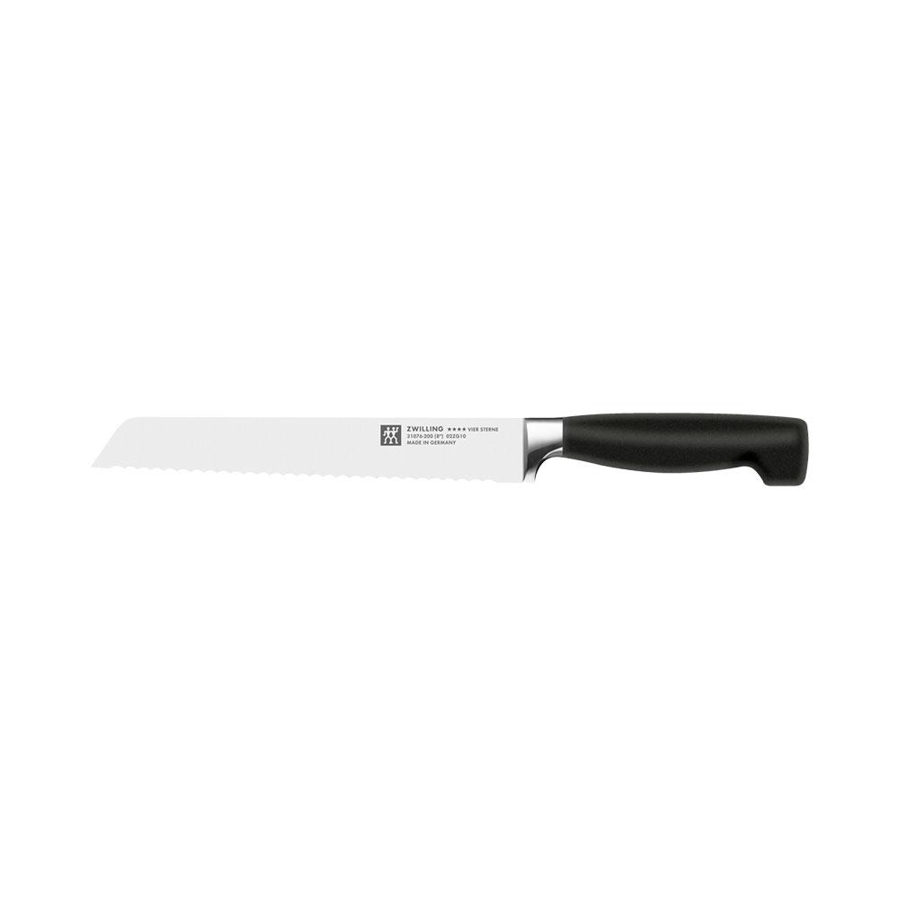 Zwilling Four Star Ekmek Bıçağı Siyah 20 cm