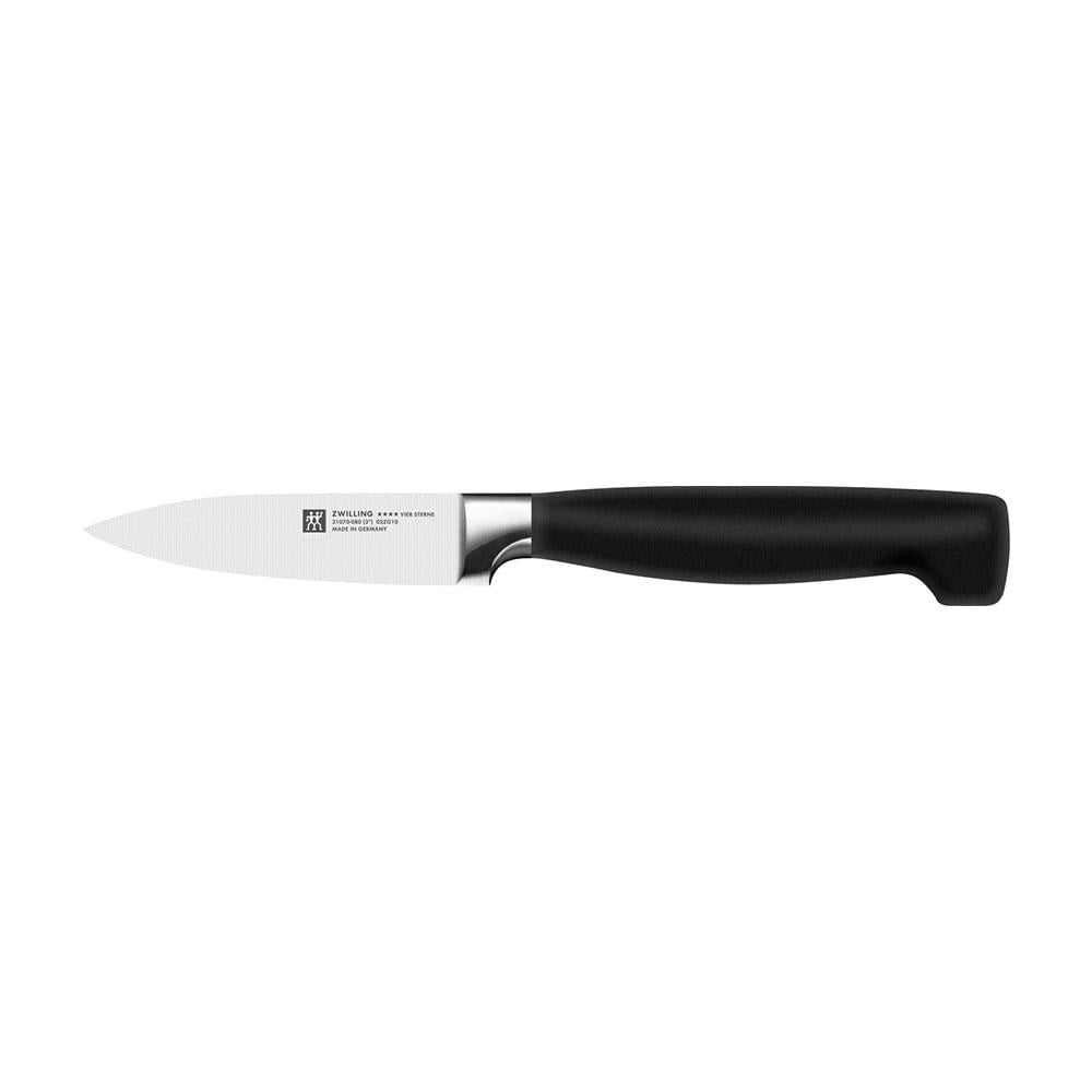 Zwilling Four Star Soyma ve Doğrama Bıçağı Siyah 8 cm