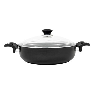 Leggno Granit Pilav Tenceresi 28 cm Siyah