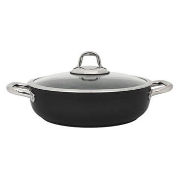 Leggno Master Titanyum Pilav Tenceresi 24 cm Siyah