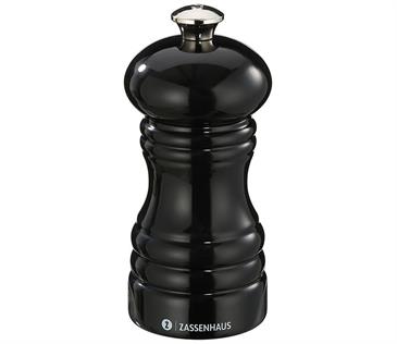 Zassenhaus Berlin Tuz Değirmeni 12 cm Parlak Siyah 