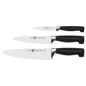 Zwilling Four Star Bıçak Seti Siyah 3 Parça