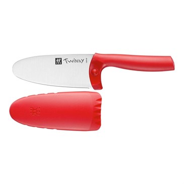 Zwilling Twinny Paslanmaz Çelik Çocuk Şef Bıçağı 10 cm Kırmızı
