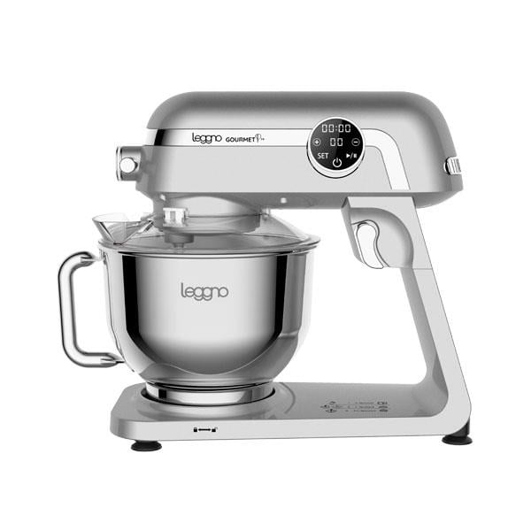 Leggno Gourmet Pro Stand Mikser Gümüş Gri