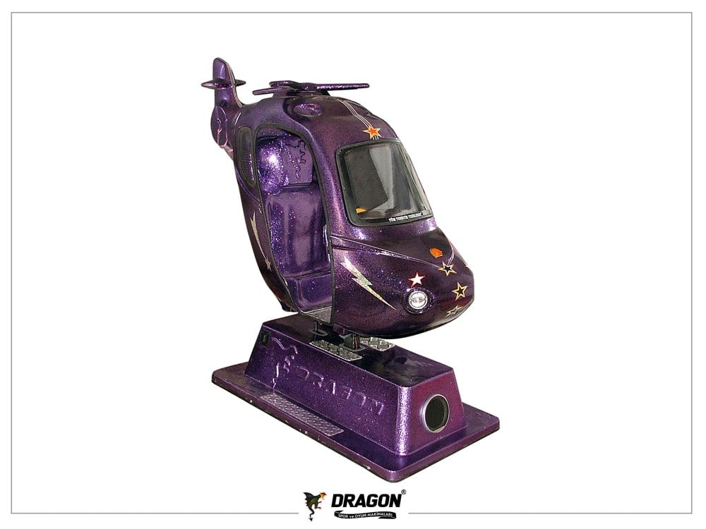 Helikopter Kiddie Ride (Çocuk Bineği)