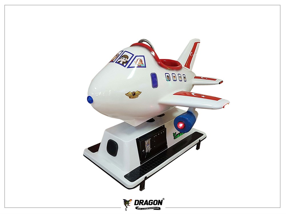 Tombik Uçak Kiddie Ride (Çocuk Bineği)