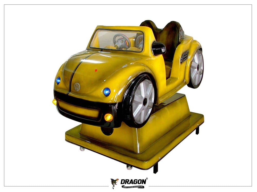 Vw İki Kişilik Oto Kiddie Ride (Çocuk Bineği)