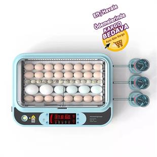 2023 Model Tam Otomatik 35 Yumurtalık  Hobi Kuluçka Makinesi