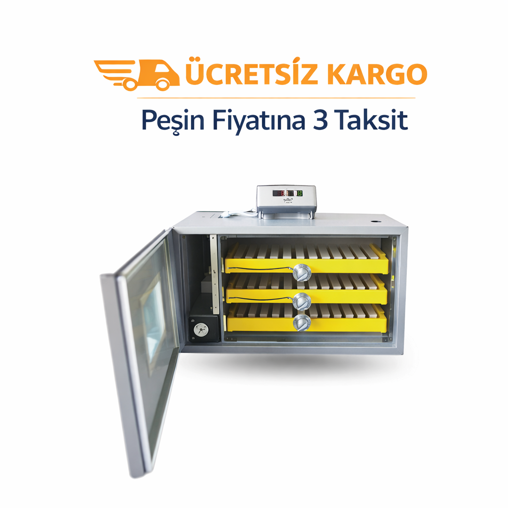 180'lik Ticari Kuluçka Makinesi