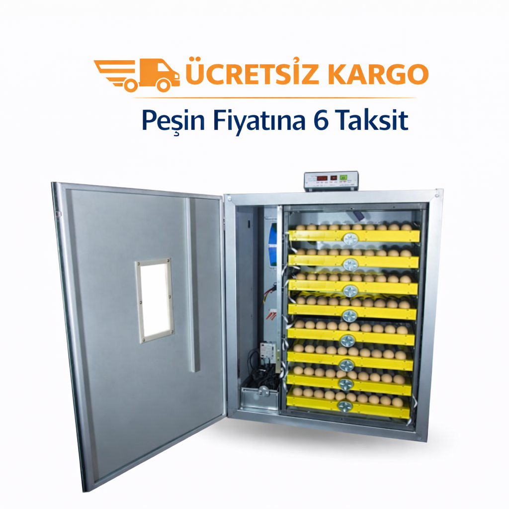 500'lük Ticari Kuluçka Makinesi
