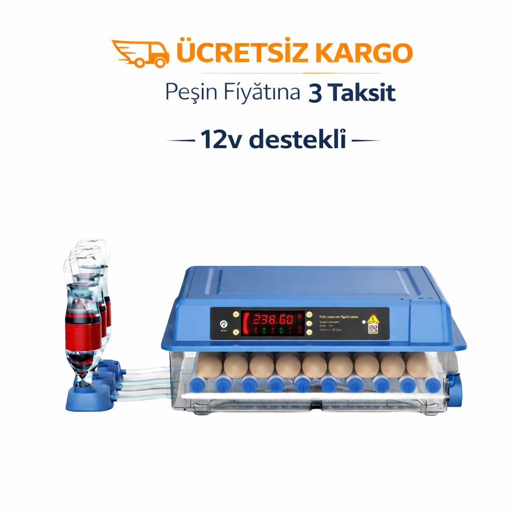 Otomatik Kuluçka Makinesi – 56 Yumurtalık