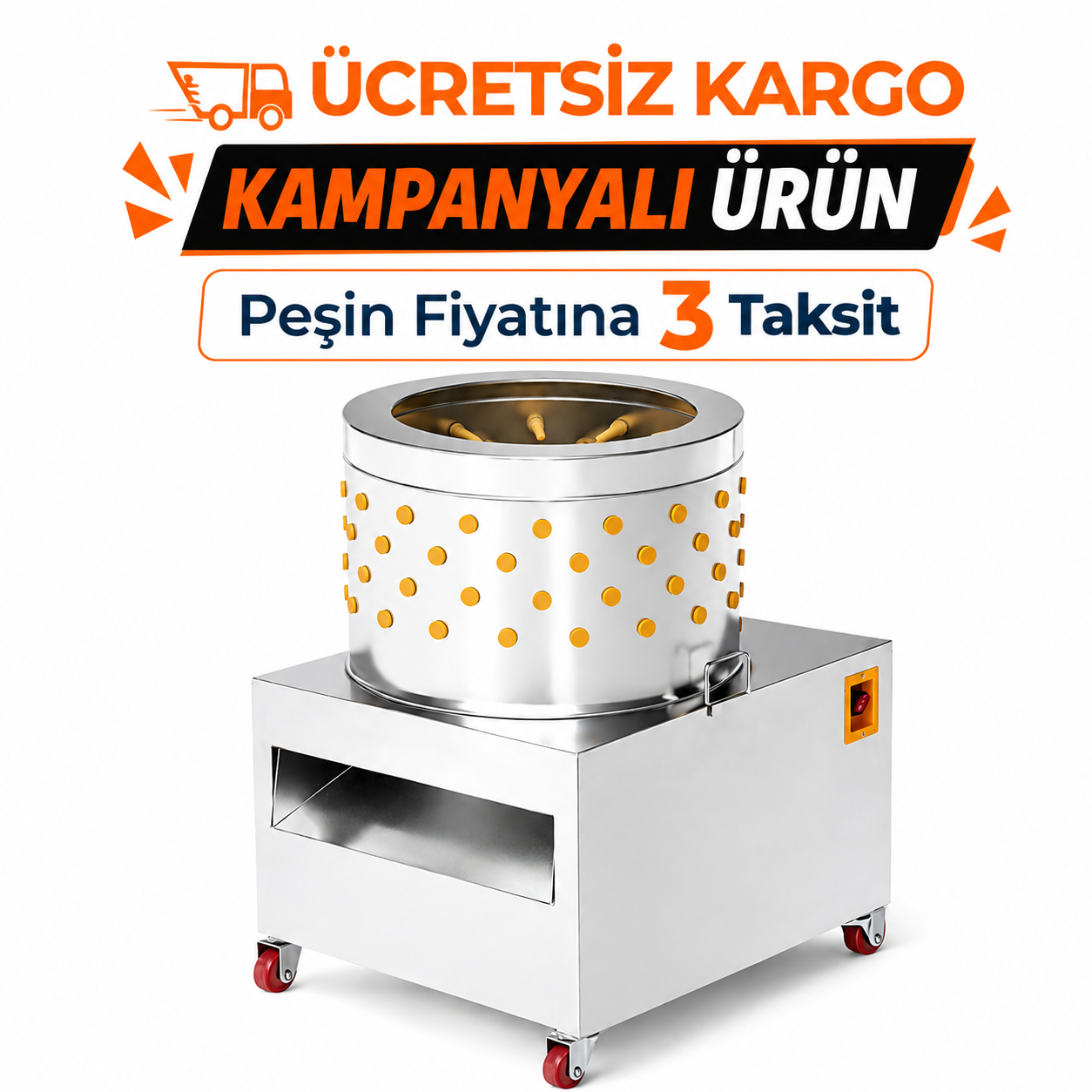 TAVUK TÜY YOLMA  MAKİNESİ 