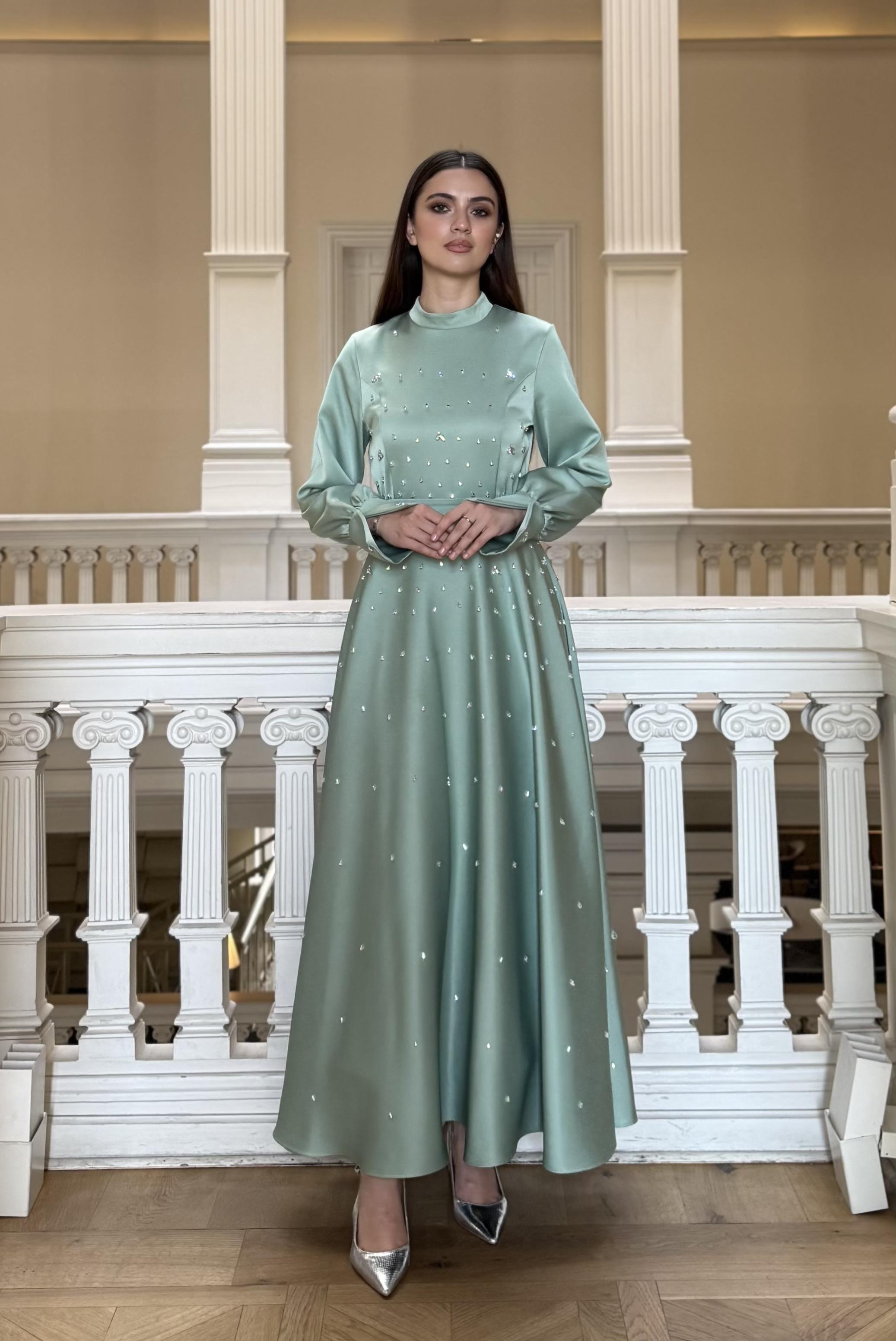 Carmen Exclusive Mint Yeşili