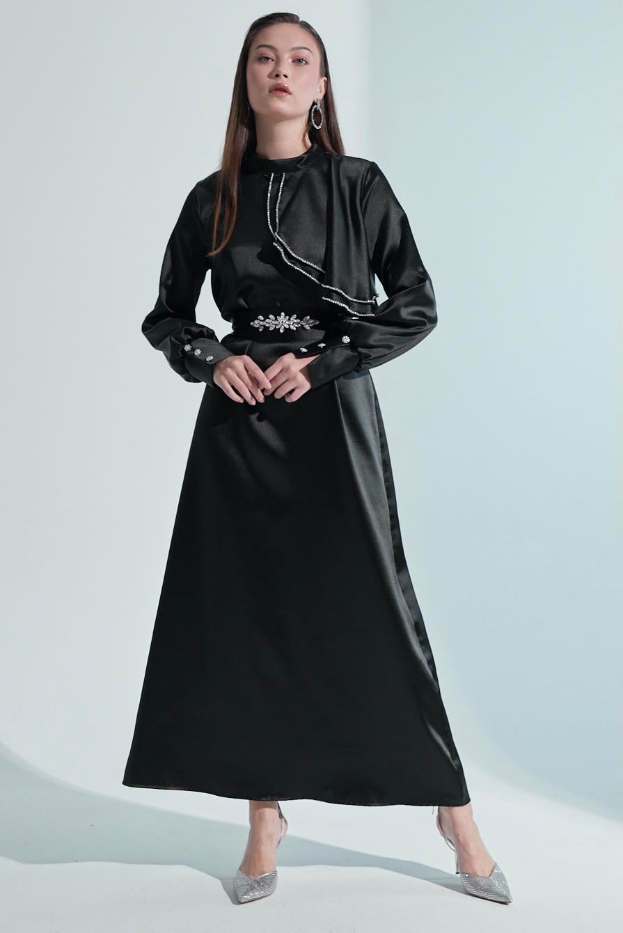 Déborah Elbise Siyah