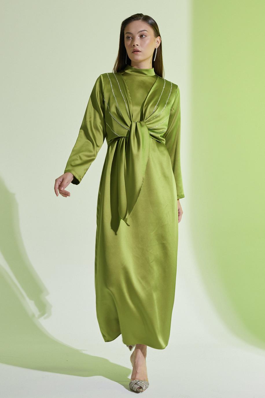 Desire Fonksiyonel Elbise Yesil