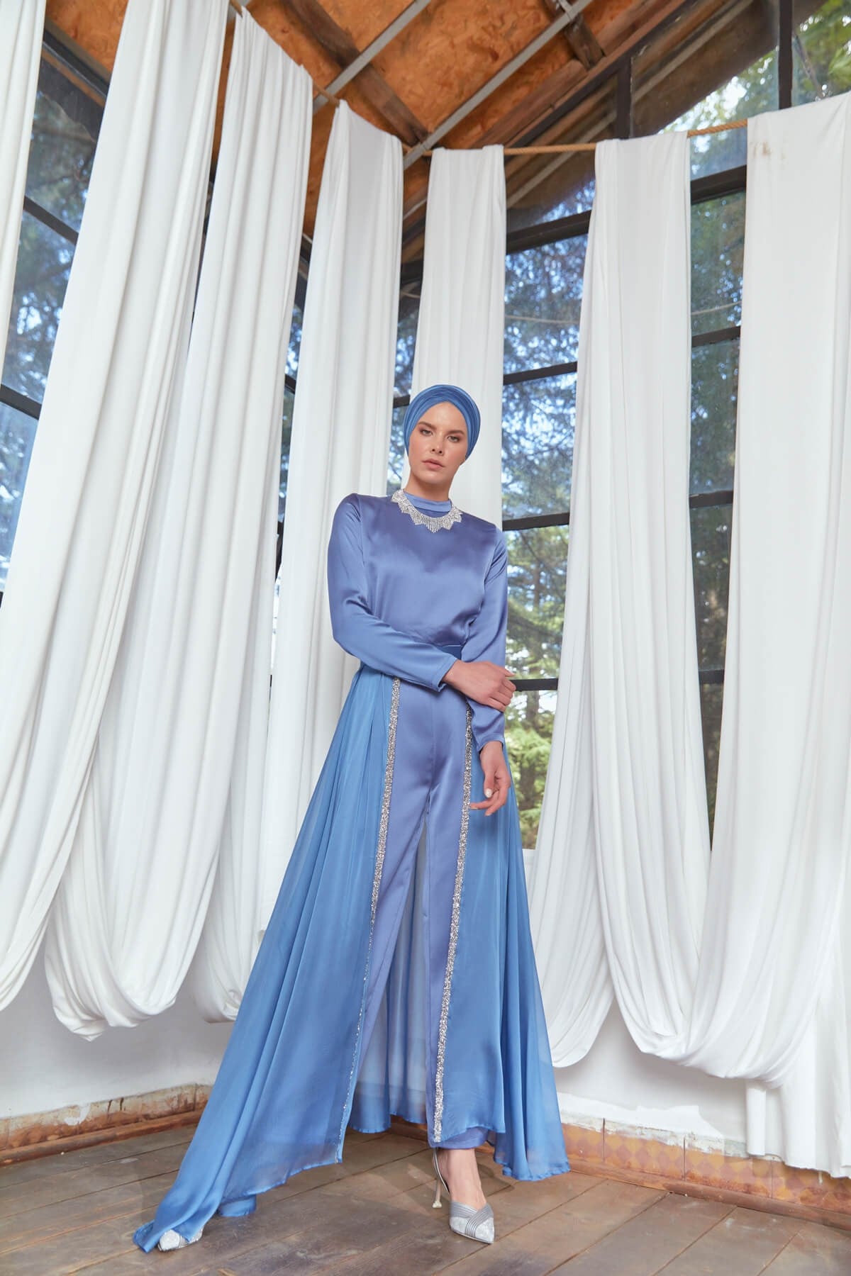 Tulum Özel Abraham Seri İndigo