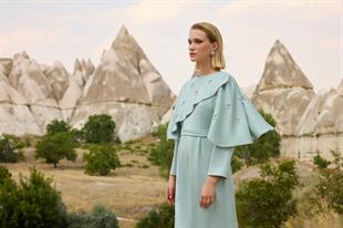 Alyse Exclusive Elbise Mint Yeşili