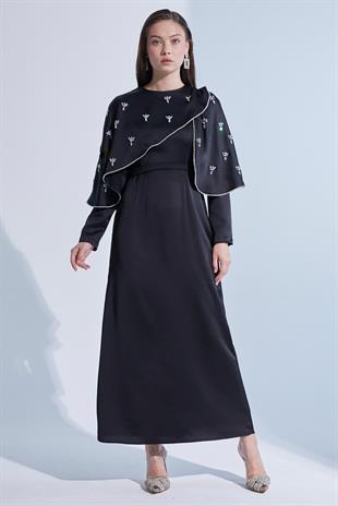 Alyse Exclusive Elbise Siyah