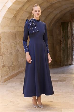 Blanca Exclusive Lacivert Abiye