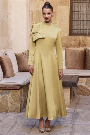 Blanca Exclusive Yeşil Abiye